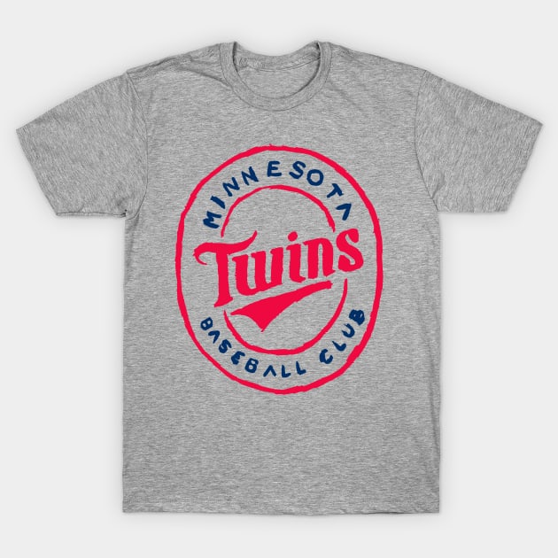 Minnesota Twiiiins 05 T-Shirt by Very Simple Graph